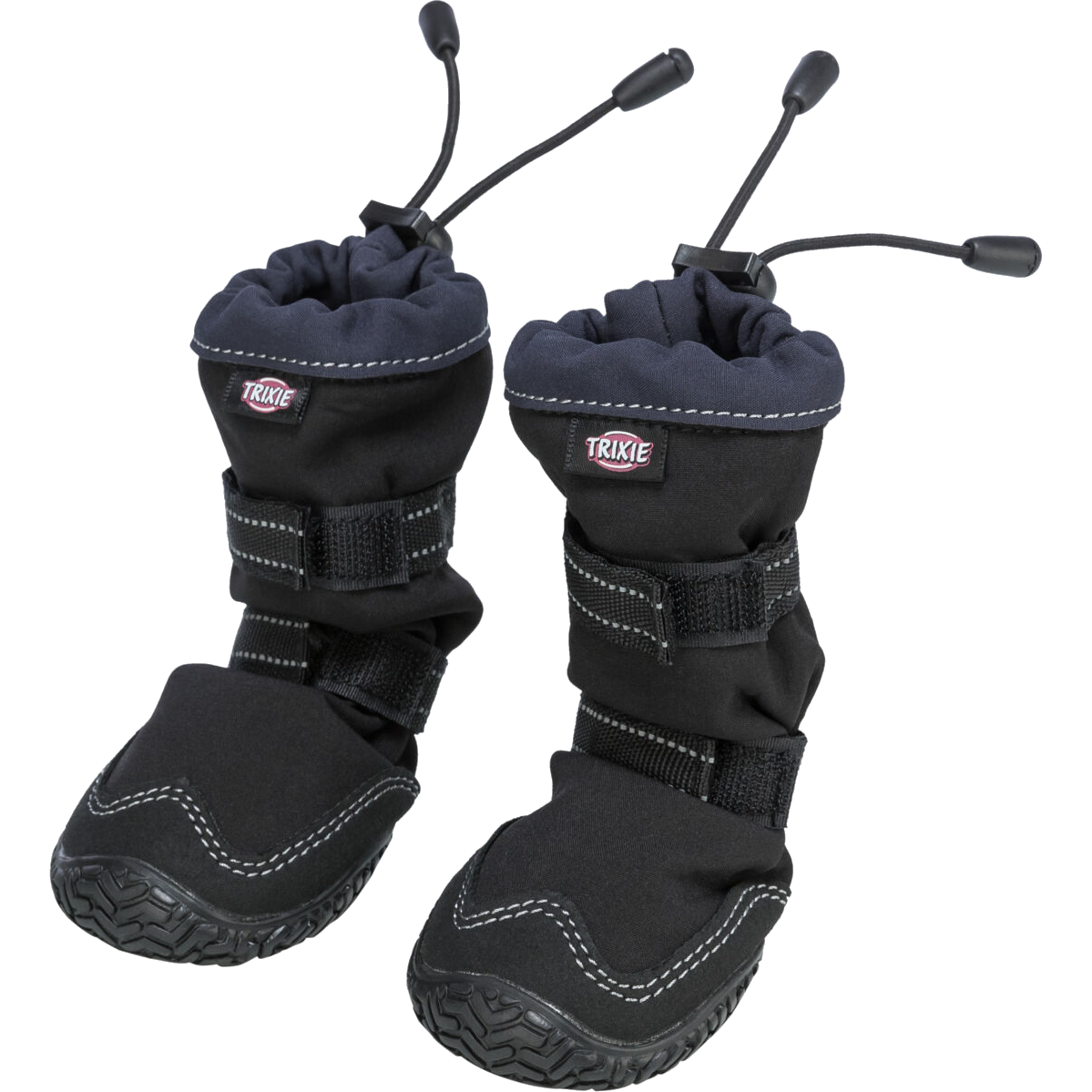 Trixie - Paw Protection Walker Active Long XL 2-pakning Svart - Hund - Hundebur - Aluminiumsbur - Hundesko - Dyrekassen.no