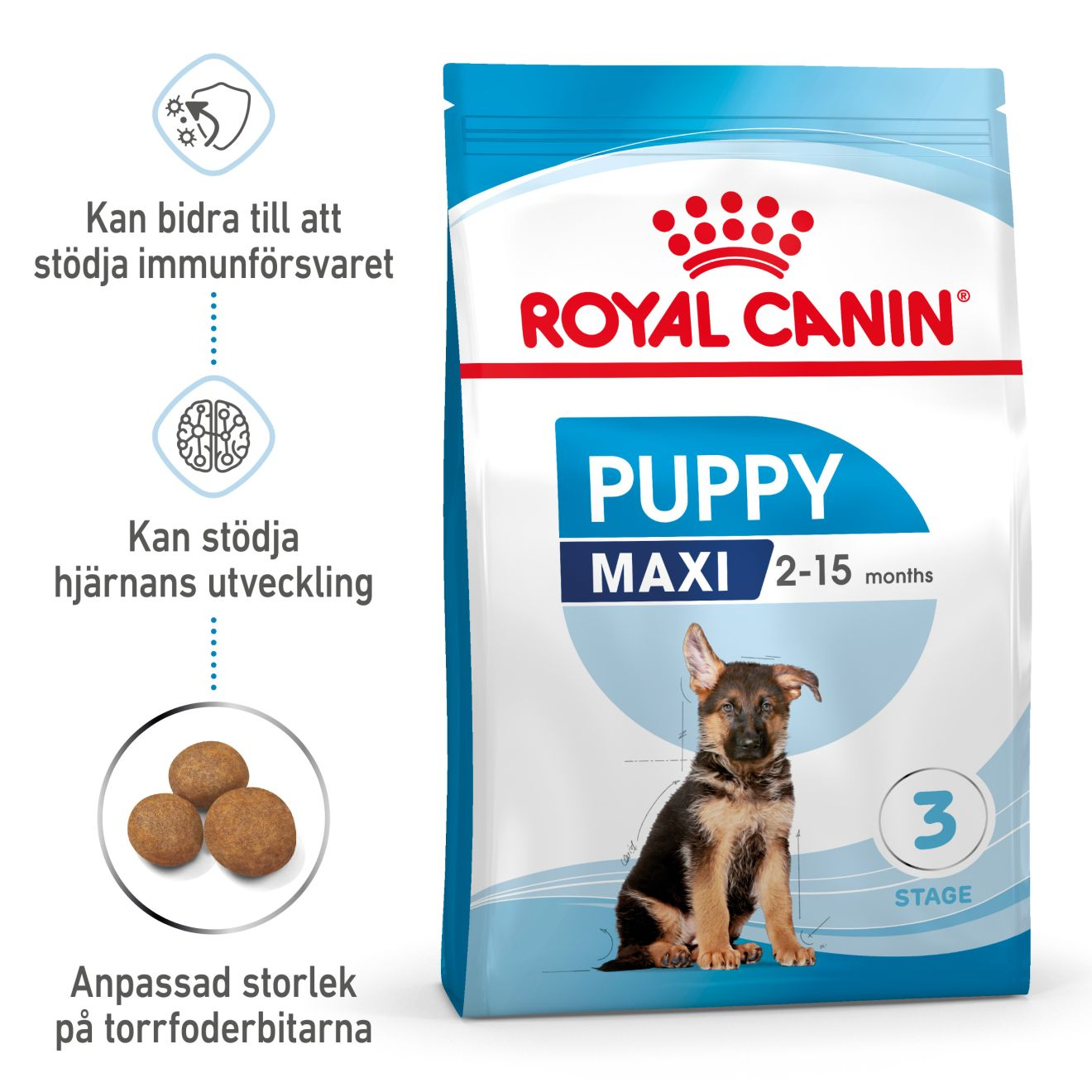 Royal Canin Maxi Puppy tørrfôr for valper