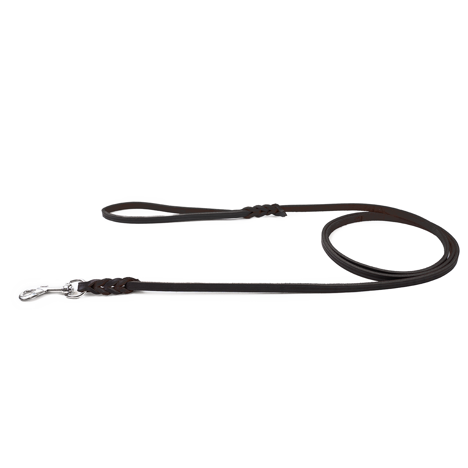 Lærsnor Hera Svart 9 mm x 180 cm