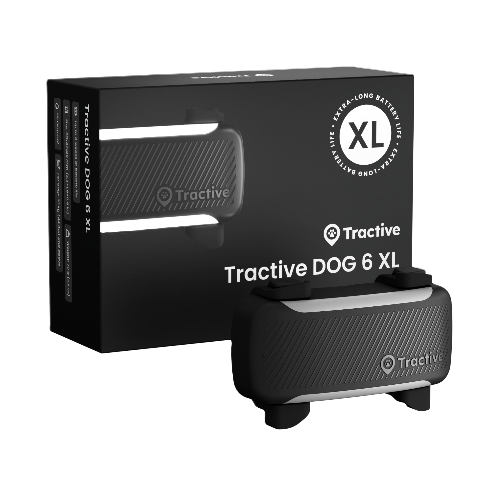 Tractive DOG 6 XL GPS Svart
