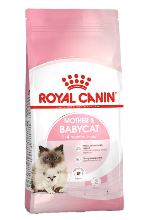 Royal Canin - Mother & Babycat tørrfôr til katter og kattunger 4 kg - Katt - Helse og pels - Kosttilskudd - Tørrfôr - Dyrekassen.no