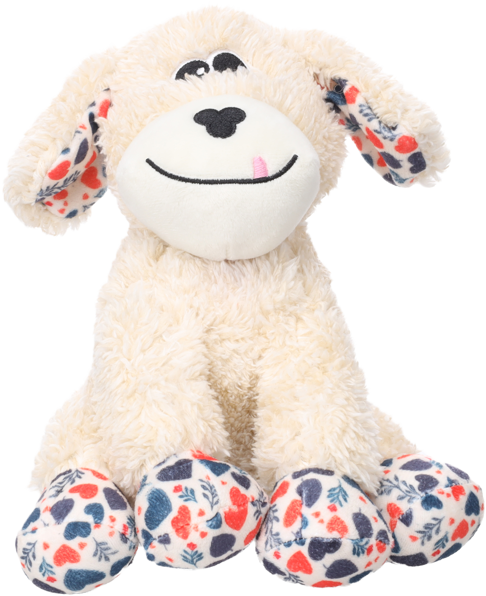 Flamingo Hundleksak Sitting Dog, 20cm