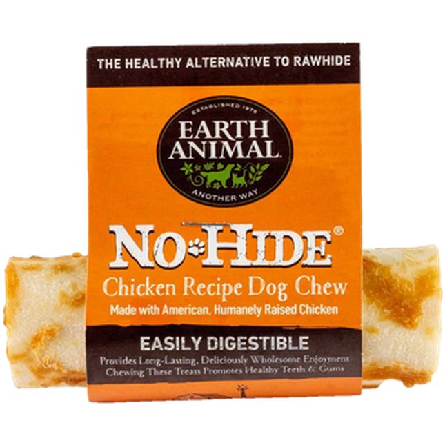 Earth Animal - No-Hide Chicken Chews 27 cm - Hund - Hundegodteri - Dyrekassen.no