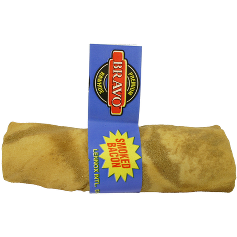 Bravo Retriever tyggepinne Røkt bacon 23-25 cm