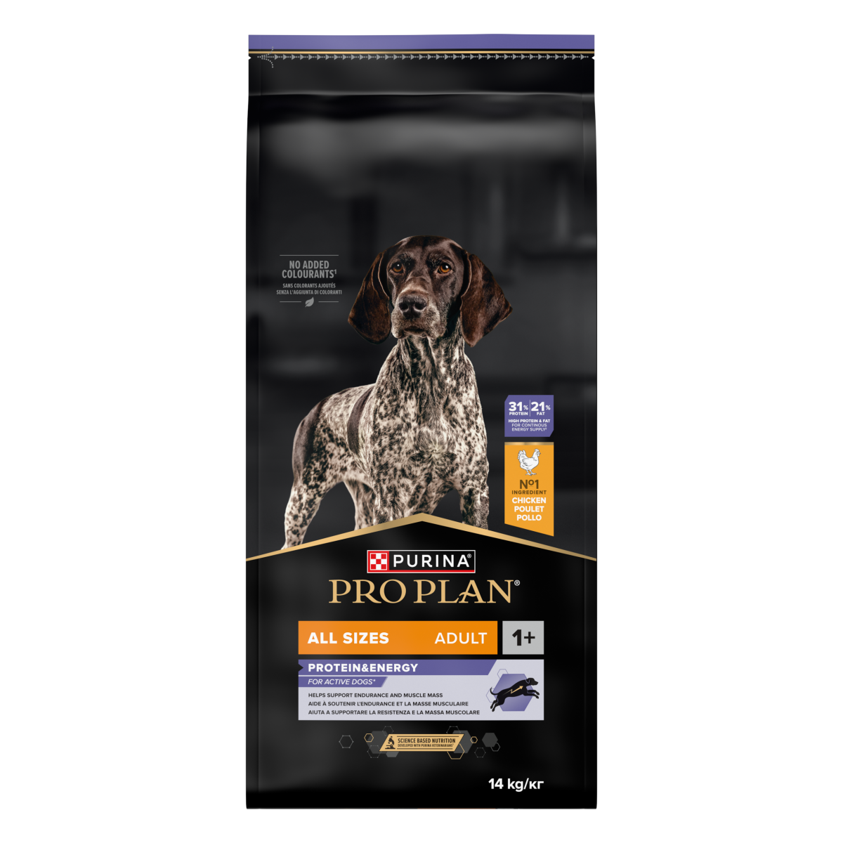 Purina Pro Plan Adult Performance All Sizes Tørrfôr for voksne hunder 14 kg