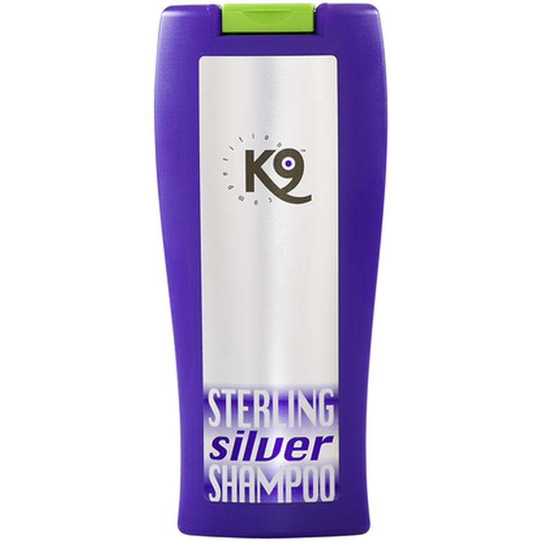 K9 Competition - Sterling Silver Shampoo Brilliant Shine Purple 300 ml - Hund - Hundepleie - Shampoo og balsam - Dyrekassen.no