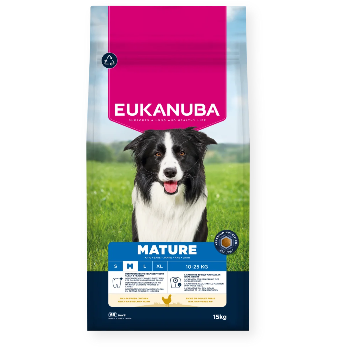 Eukanuba Hund Eldre Medium 15 kg