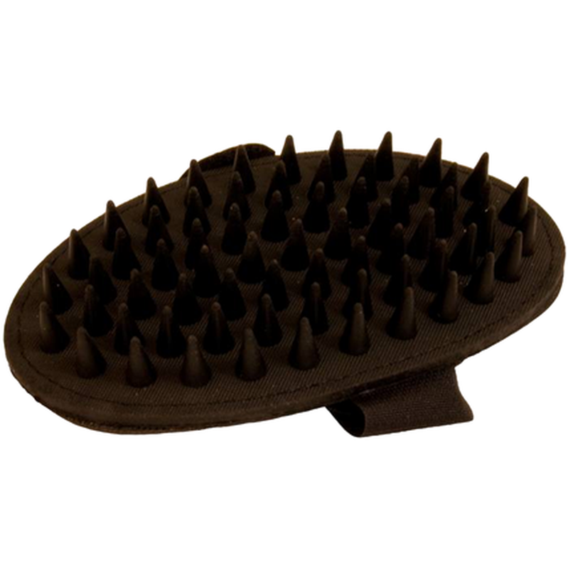 KW Gummibørste Svart 12cm