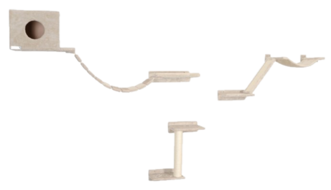 KerblPet Klatrevegg Mount Everest Beige