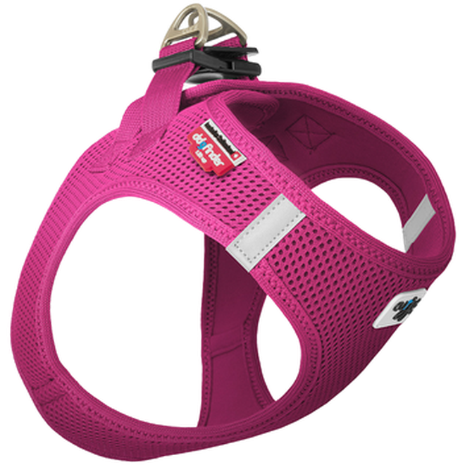 Curli - Vest Harness Air-Mesh - Step in Pink X-Small - Hund - Hundebur - Hundeseler - Dyrekassen.no