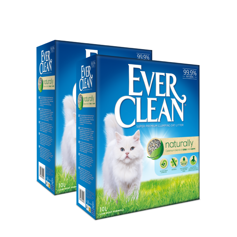 Naturally - Kattesand 10 L x 2